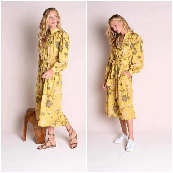 Julie Harrah Isabelle Dress in Red Chevron size M NWT - Picture 10 of 11